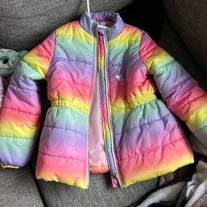 Rainbow jacket.  Light weight.